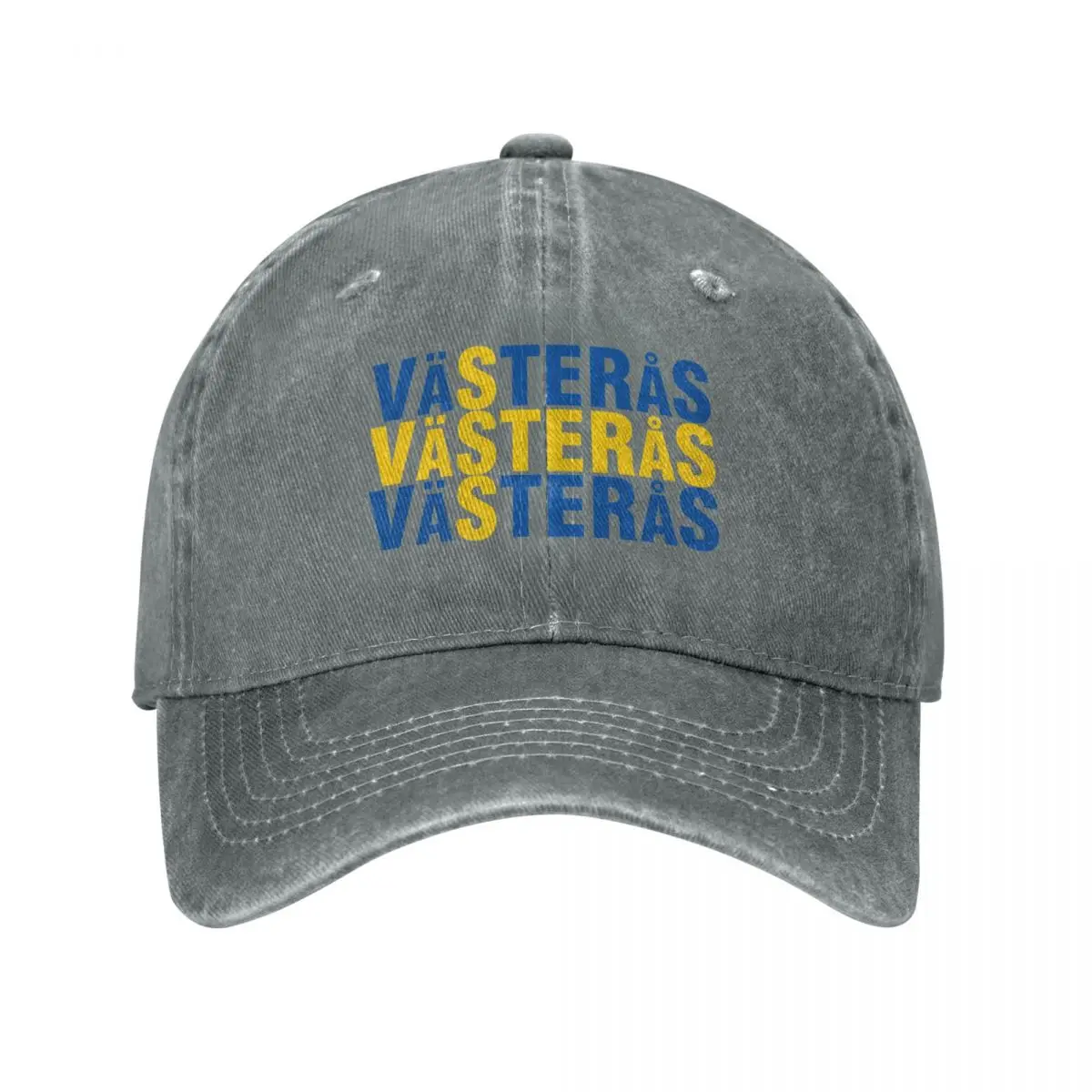 Vasteras Sverige flagga Baseball Cap Anime Dropshipping Wild Ball Hat sun hat For Women 2025 Men's