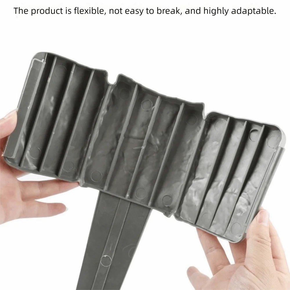 

10 шт. антикоррозийных пластиковых садовых ограждений, влагостойких, всепогодных, гофрированных, под камень, для газонов