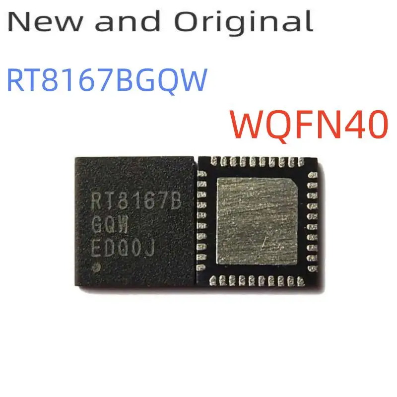 وحدة تحكم Pwm مزدوجة أحادية الطور Rt8167Bgqw لوحدة المعالجة المركزية ووحدة معالجة الرسومات الأساسية