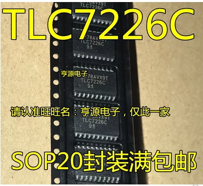 

Free Shipping 20pcs TLC7226CDWR TLC7226C TLC7226 SOP20