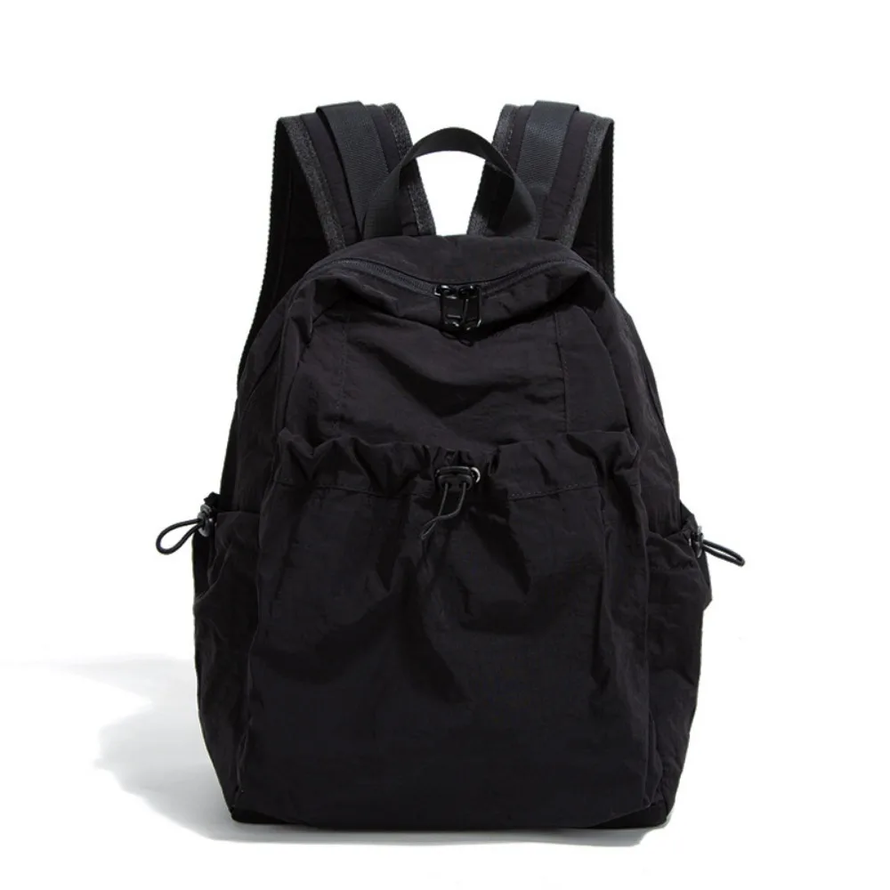 

Casual Lightweight Backpack Bag Nylon Multi-pockets School Bags Travel Casual Laptop Bags Women Men
