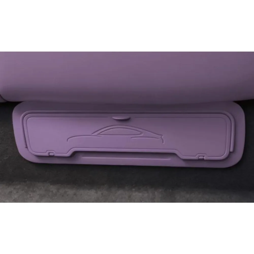 Magnetic Rear Umbrella Slot Protective Cover for Xiaomi SU7 Interior Beige Purple Red Black Accessories Brand New