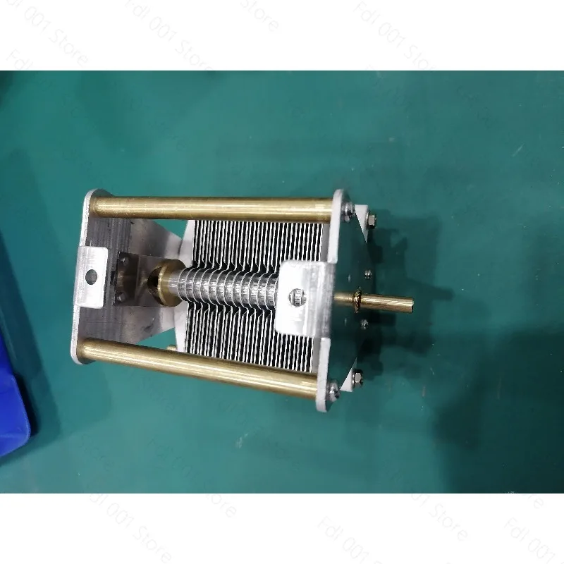 500PF 1000V Variable Capacitor Air Dielectric Adjustable For Ham Radio Transmitter Amplifier Tuning