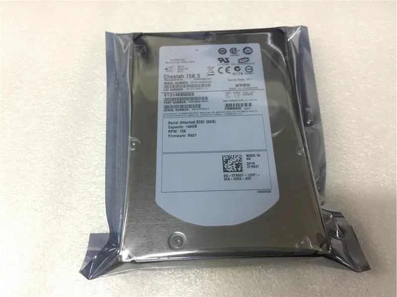 

0TN937 TN937 ST3146855SS 15K 146G 3.5' SAS Hard drive HDD