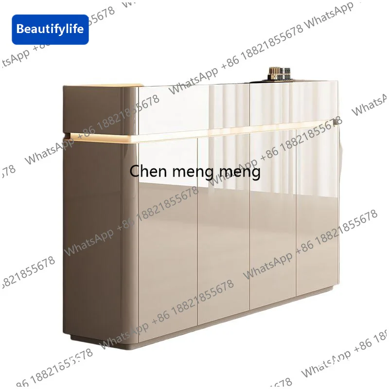 z5556Luxury Beutiful Waterproof Shoe Cabinet Multifunctional Organizer Shoe Rack Living Room Cabinet Range Chaussure Home Furnit