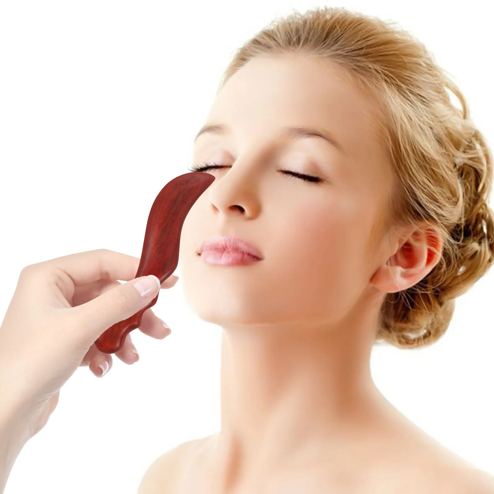 

Массажная палочка (1 шт.), эргономичный дизайн, для точечного массажа лица и тела, портативный ручной массажер для ежедневного ухода