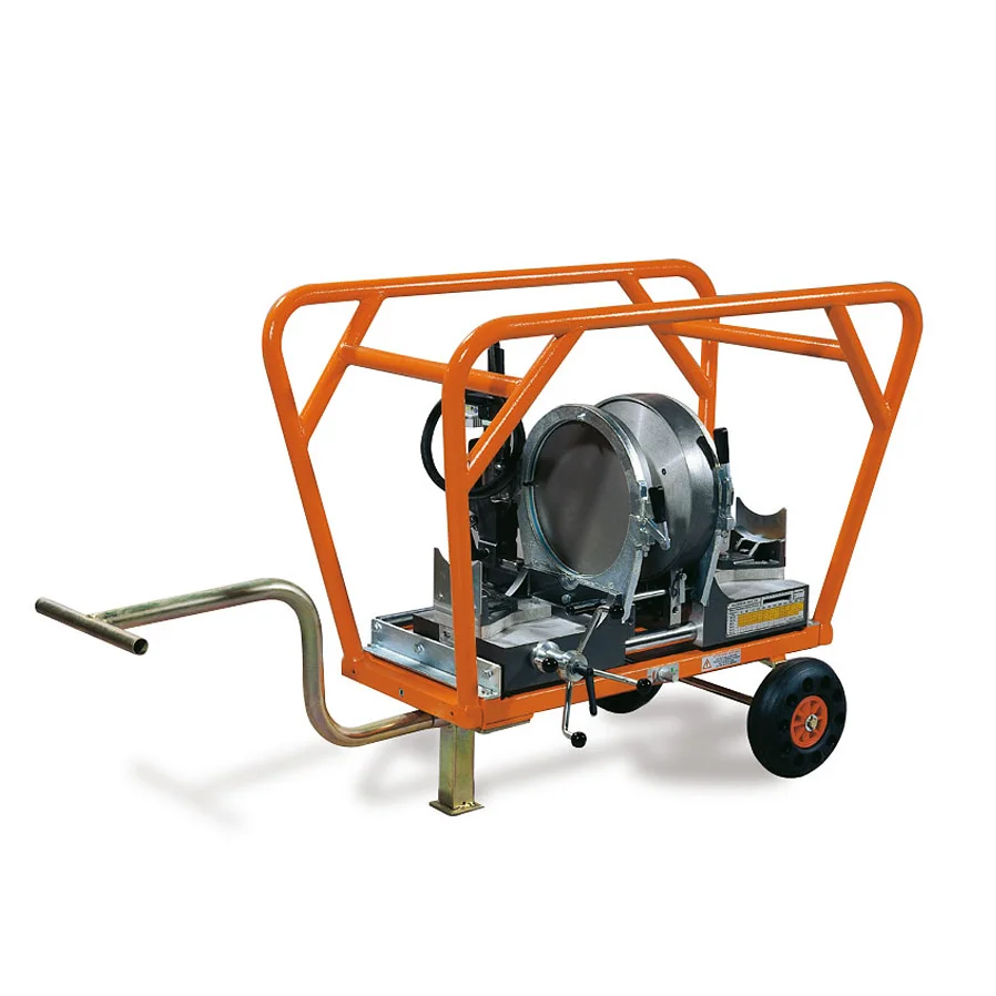 TLF Mini160 Y PE Pipe Fusion Welding Machine 40-160mm Siphon Drainage Welder Thin-Walled Low Prsure Pipeline New Condition Eng