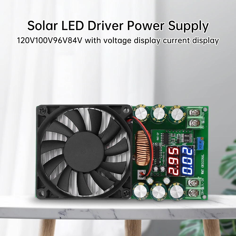 

DC-DC Step Down Module 600W 20A CV CC Adjustable Buck Converter 120V 100V 96V 84V Display Solar LED Driver Power Supply