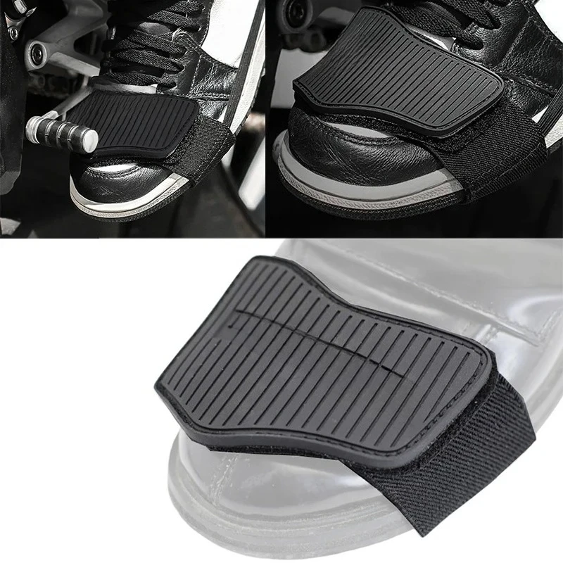 

Motorcycle Shift Pad Rubber Boot Protective Cover Adjustable Shifter Shield Anti Slip Pad Shoe Cover Motorcycle Shoe Protection