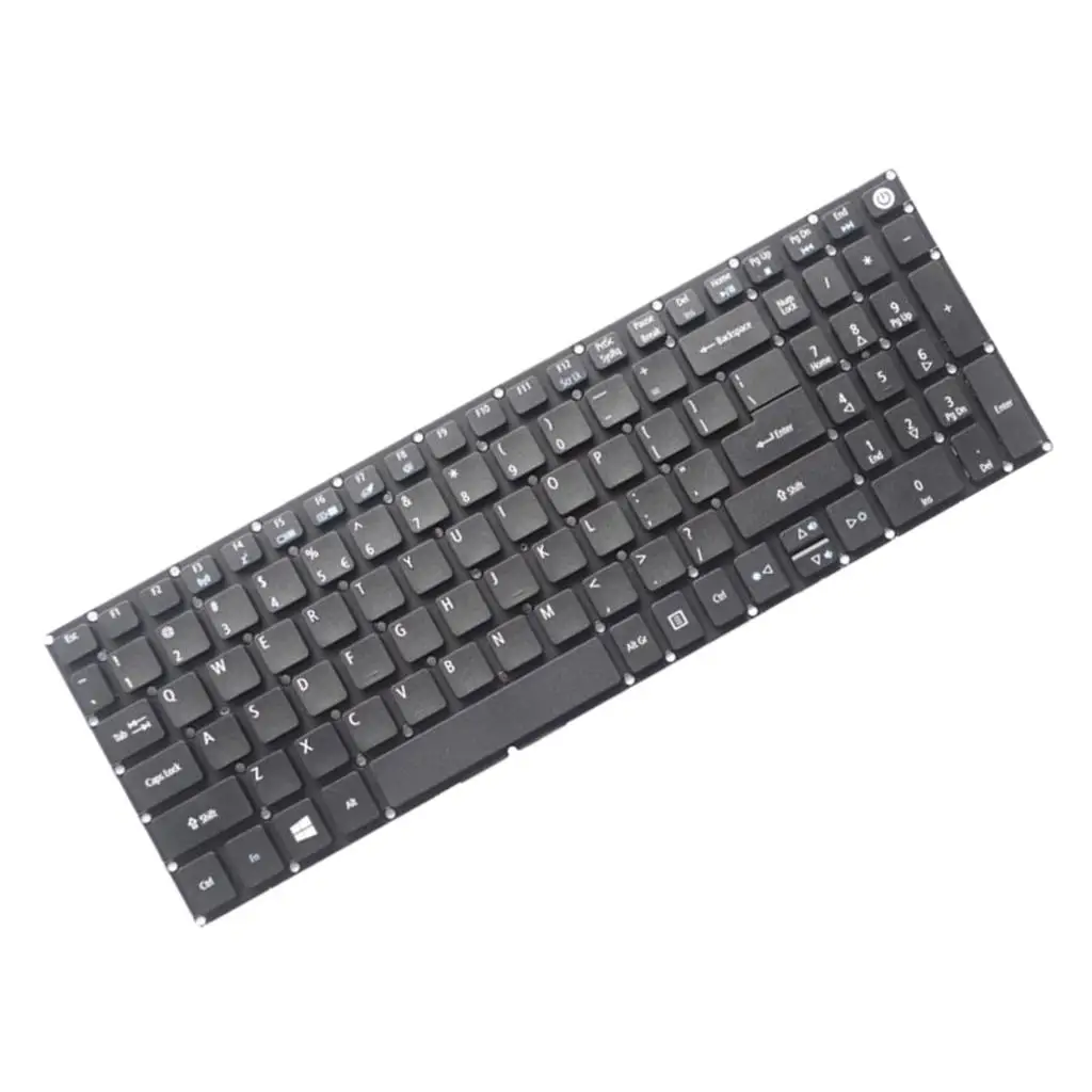 Laptop Replacement Keyboard Plastic Black QWERTY for Acer Aspire E5 573 E5 574 E5 575 E5 772 Notebook Accessory
