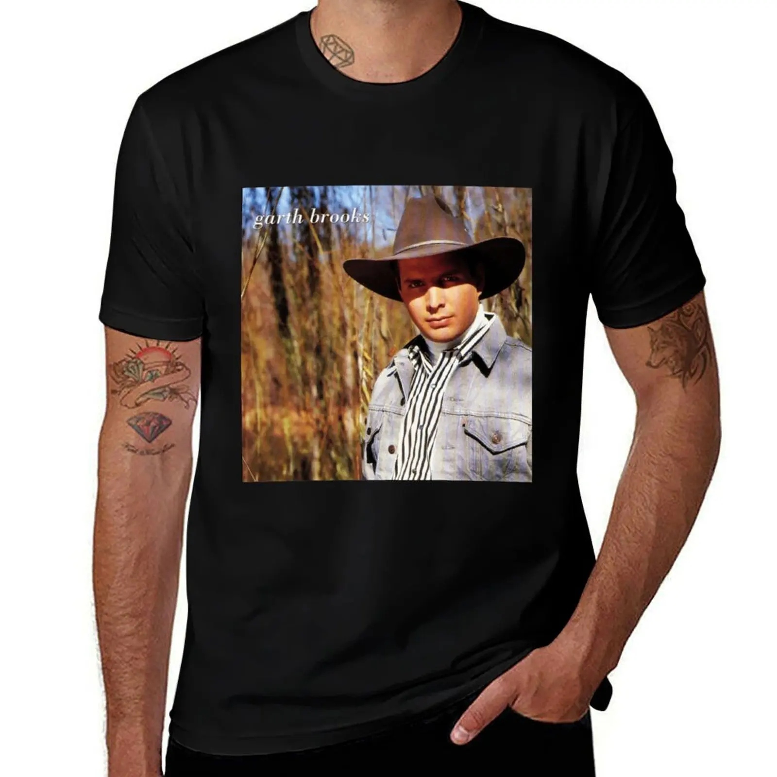 Garth Brooks T-Shirt Work Wear Short Sleeve T-Shirt