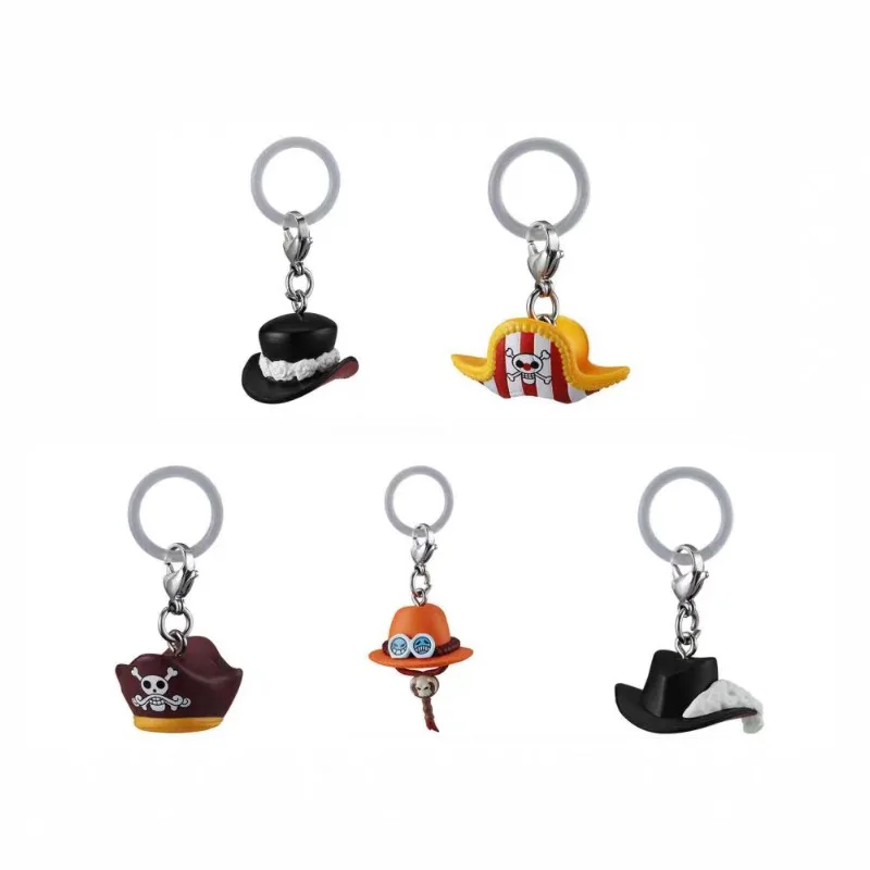 Bandai Capsule One Piece Gashapon Keychain - Portgas D. Ace, Gol D