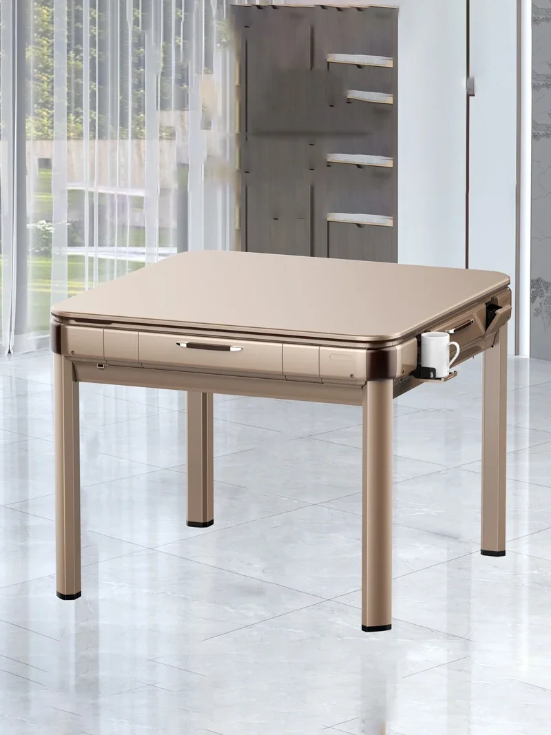 

Modern Simple Dining Table Automatic Shuffling Warm Breeze Silence Mahjong Table Relaxation Mesa De Comedor Home Furniture LVMC