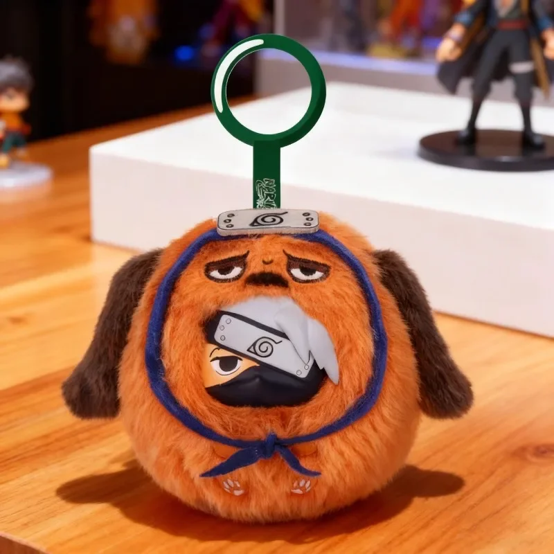 Genuino nuevo Eaki Naruto Shippuden lindo Toot serie colgante de felpa caja ciega Naruto Sasuke muñeca mochila colgante niño regalo