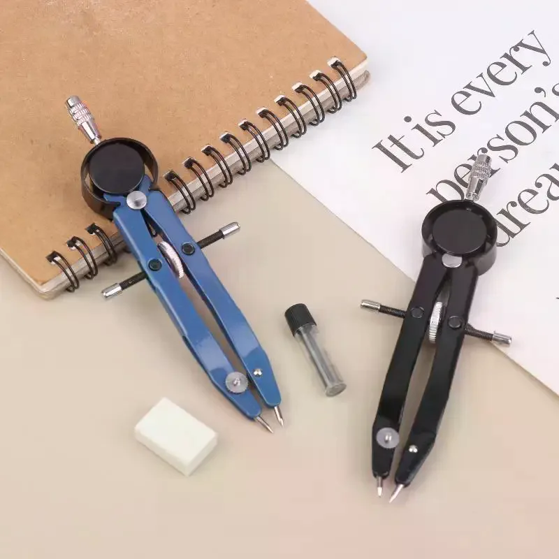 Multifunction Metal Precision Screw Compass Kit Engineering Drawing Tools Student Exam Drawing Stationery Supplies