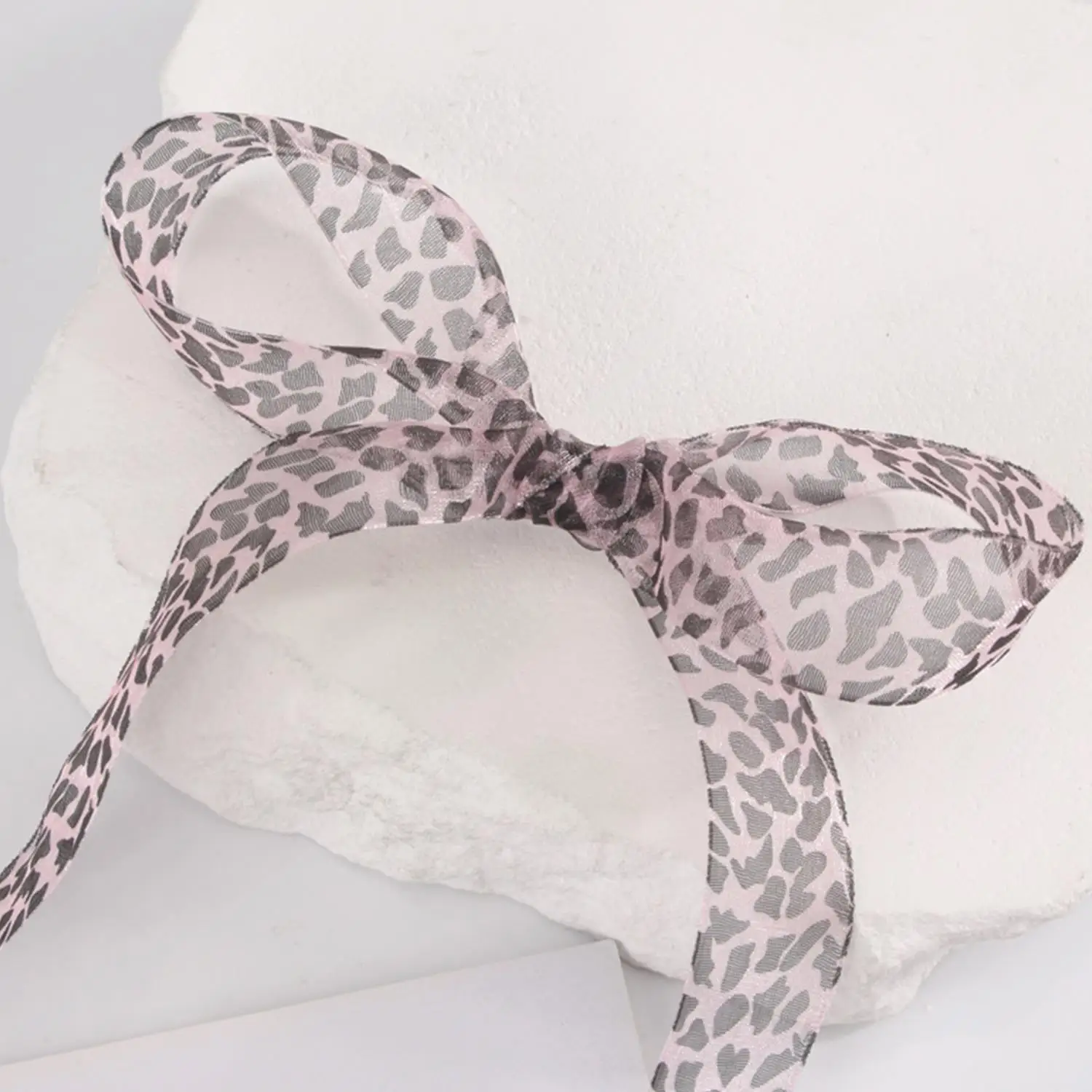 

1 Pair Wide Leopard Shoelaces 120cm Chiffon Yarn Flat Shoelace Casual Sports Decorative Laces Fashion Shoestring