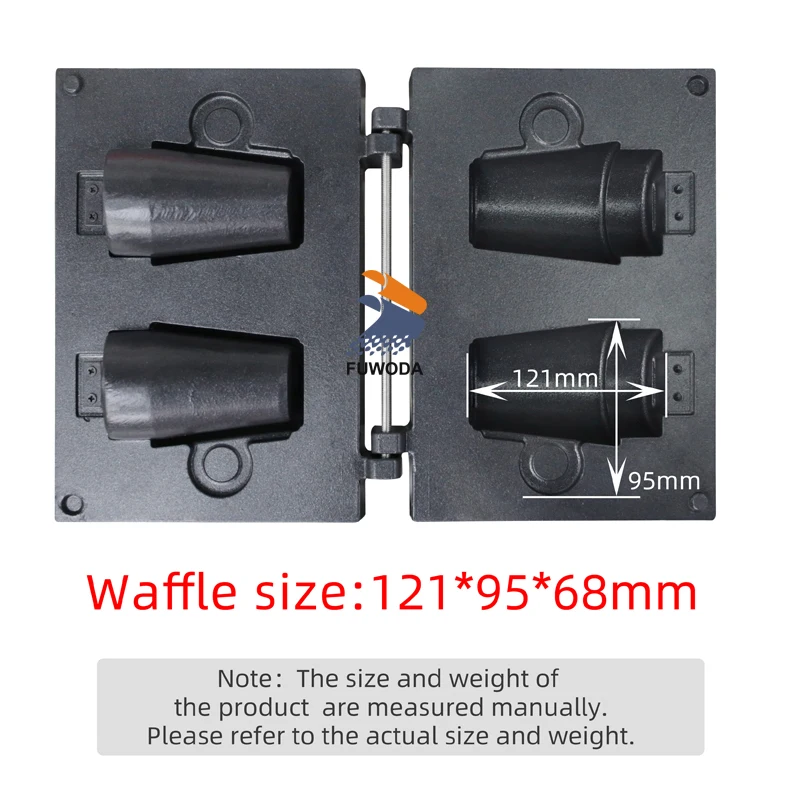 NEW type Coffee Waffle Cup Maker Machine 110V 220V Snacks Waffle Maker Edible Cup Shape Waffle Making Machine