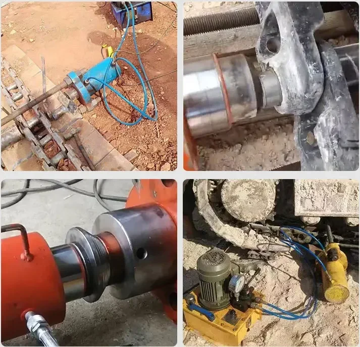 

Gold Seller2023 100 Ton Track Link Dozer Hydraulic Excavator Portable Electric Pump with Pin Press Engine As Core Component