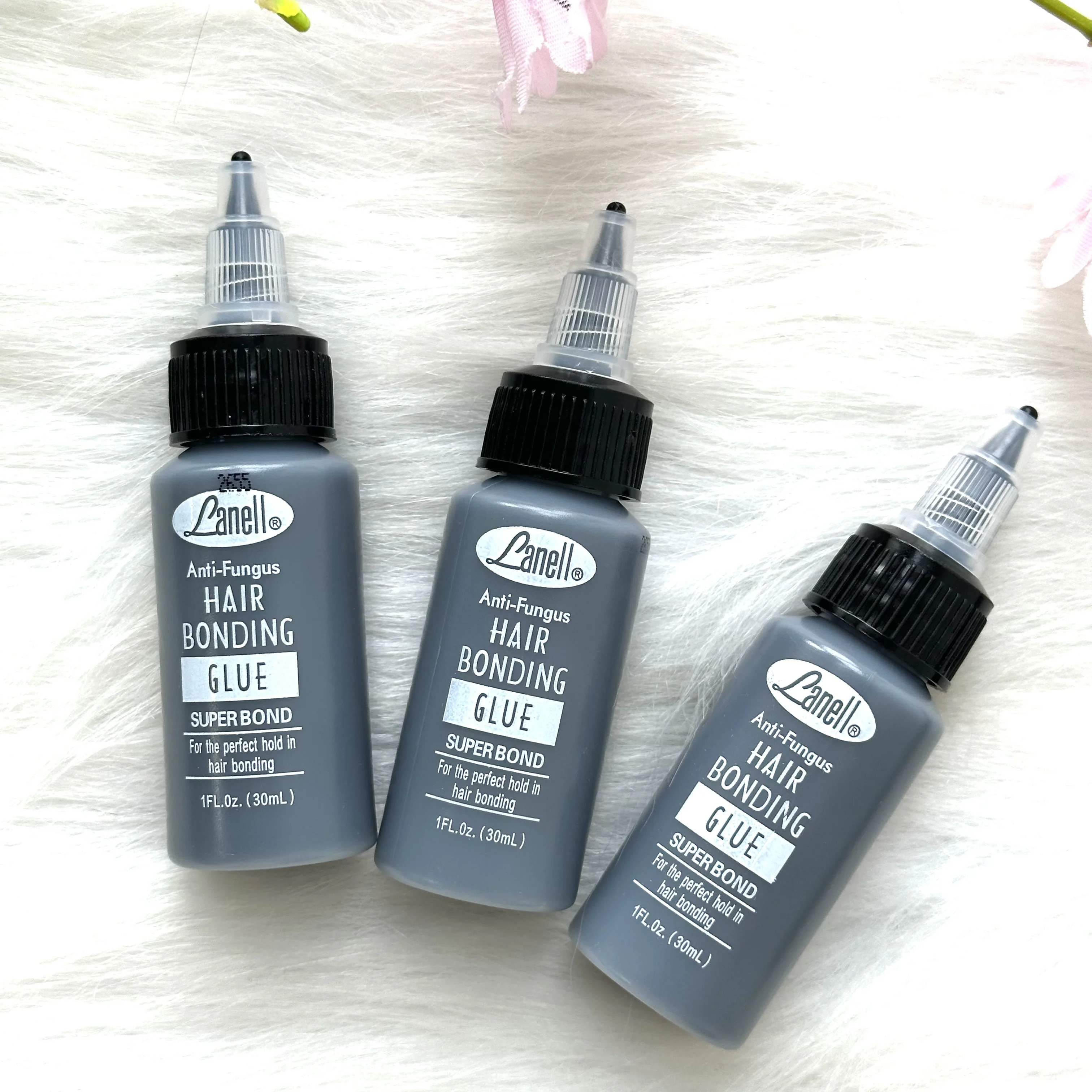 Cola de ligação de trama de cabelo preto tecer cabelo bond cola peruca acessórios kit de instalação de peruca cola de cabeleireiro em extensões de cabelo preto