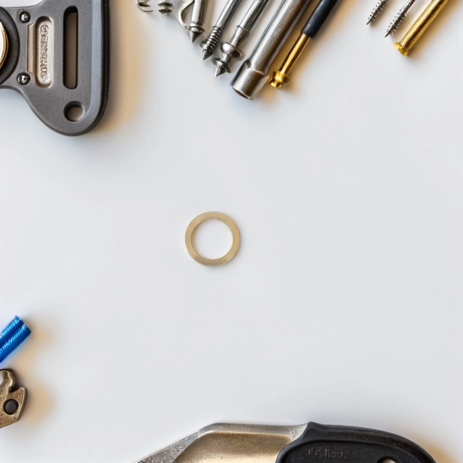 

10 шт. прокладка дверной петли DIY оборудование плоские медные шайбы коммерческие прокладки подушечки ремонт