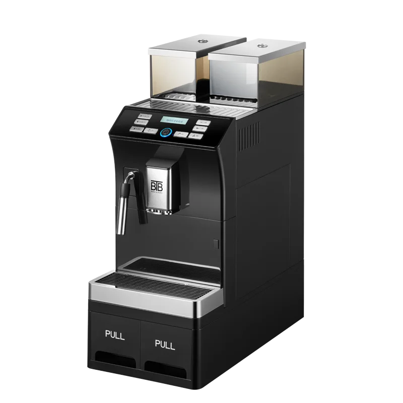 Fully Automatic Bean To Cup Coffee Machine With Steam Rod Use In Self-service Coffee Bar