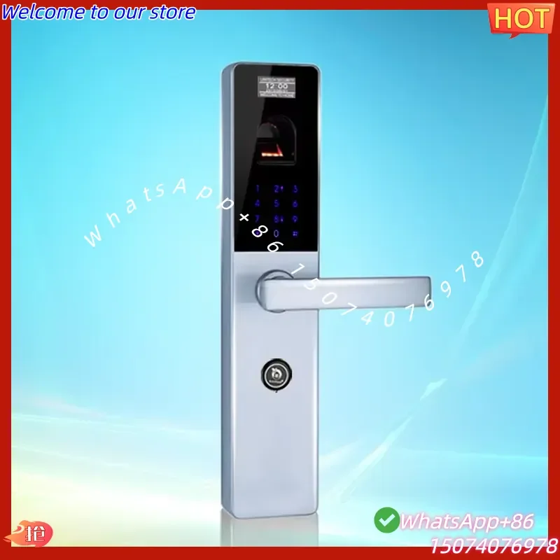 2026 ( UL-680 ) Fingerprint and Password Door Lock Support Reversible Handle , Touch Keypad.