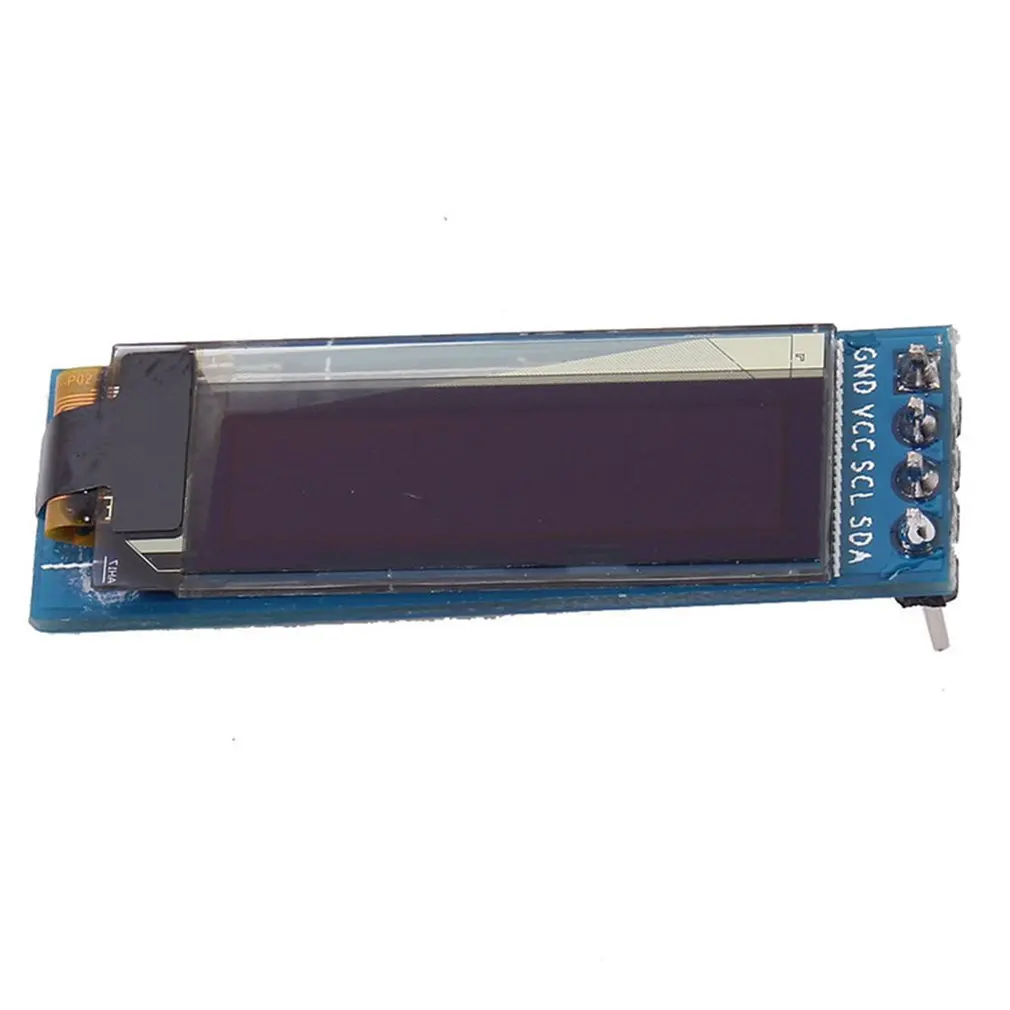 IIC I2c 0.91" Blue OLED Module 3.3v 5v For Pic 128X32 0.91 Inch OLED LCD LED Display Module IIC Communicate for Ardunio