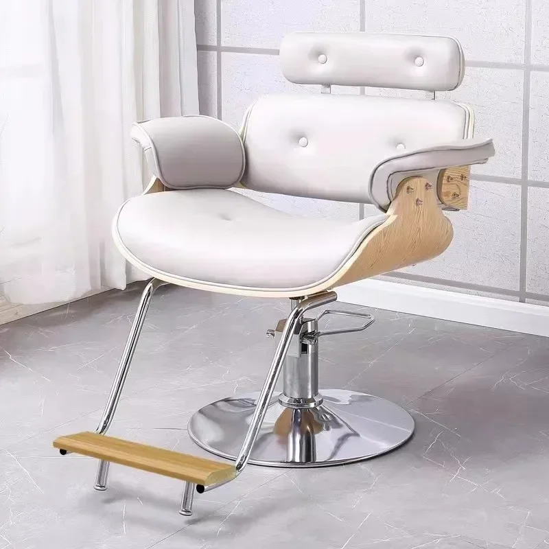 

Chair for Barber Furniture Beauty Center Reception Recliner Adjustable Tattoo Makeup Trolley Aesthetic Styling Mobile Cadeira De