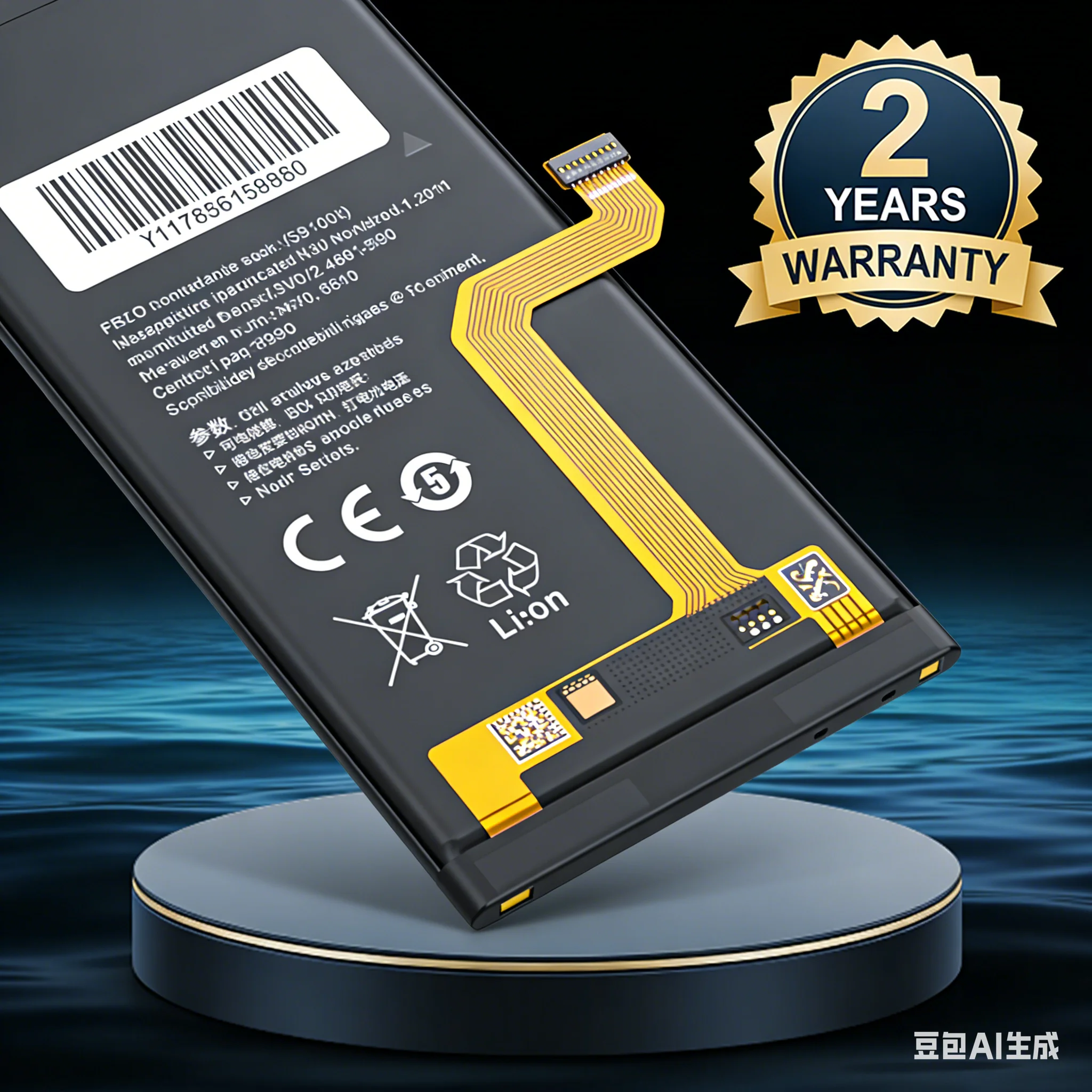 

Высококачественный беспроводной зарядный чехол для наушников емкостью 1500 мАч для JBL Free X/Charger Box GSP853450