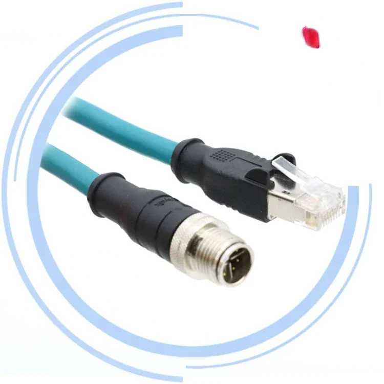 Connettore cavo schermato Gigabit Industrial Ethernet CAT6A PUR