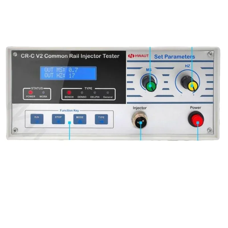 Diesel Common Rail Injector Drive Instrument Cr-c Multi-function Nozzle Test Pulse Width Instrument Frequency Drive Box