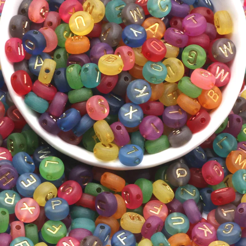 حروف متنوعة من الخرز الأكريليكي لصنع المجوهرات ، مسطحة ، دائرية ، غير لامعة ، أبجدية ، أساور تصنعها بنفسك ، قلادة مصنوعة يدويًا ، 7, من من من من من الأكريليك من من من من من من من من من من من من من من من من من من من من من من من من من من من من من من من من من من من من من من من #6