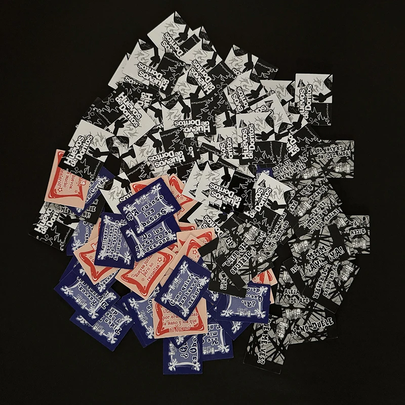 Lote De Tazos Sabritas Huevocartoon Adesivos Cartões Álbum Nova Coleção 100pcs HuevoMania As Impressões De Paródia De Filme E Ator