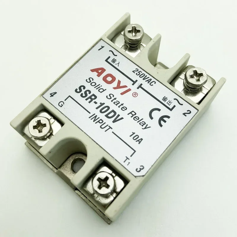 

2PCS Solid state relay SSR-25DV SSR-10DV vacuum molding machine voltage regulator module