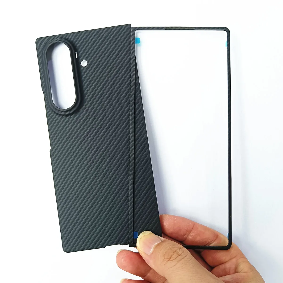 Genuine 600D 1500D Aramid Fiber Case for Samsung Galaxy Z Fold 8 Ultra ZFold8 Bulletproof Matte Thin Slim Hard Armor Cover
