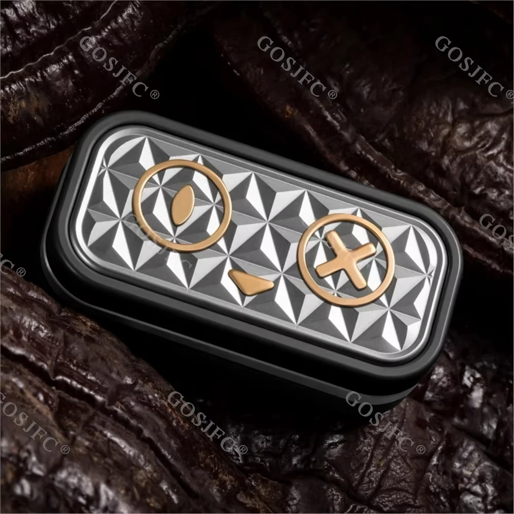 EAEDC Schrodinger's Cat three layers Mechanical Magnet Push Slider Fidgeting toys Adults Stress Relief Toy