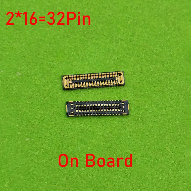 5pcs 32pin LCD Display Screen Flex FPC Connector On Motherboard For HUAWEI Enjoy 20 10 Plus P Smart Z/Y9 Prime 2019/Y9s 2019/9C