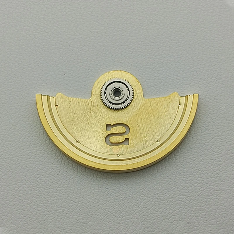 Мод NH35 S Волновой узор Автоматический молоток Ротор подходит для NH34 NH36 NH70 4R 7S26 6R Механизм Маятниковый вес Запчасти для ремонта часов