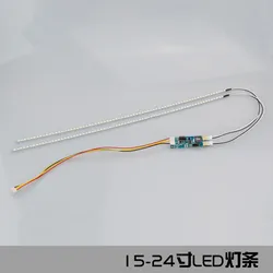 LED Backlight Lamps For update LCD Monitor 19 inch 3528 385mm with 66leds LED strip for LCD 2pcs/lot