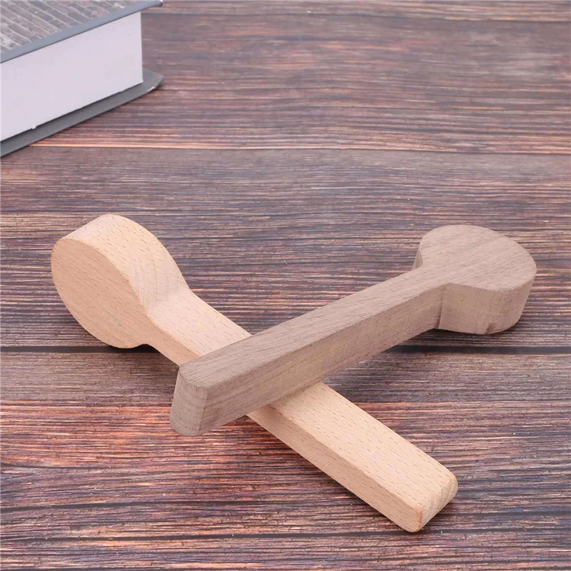 

ABUN-Wood Carving Spoon Blank Beech And Walnut Wood Unfinished Wooden Craft Whittling Kit For Whittler Starter (20Pcs)