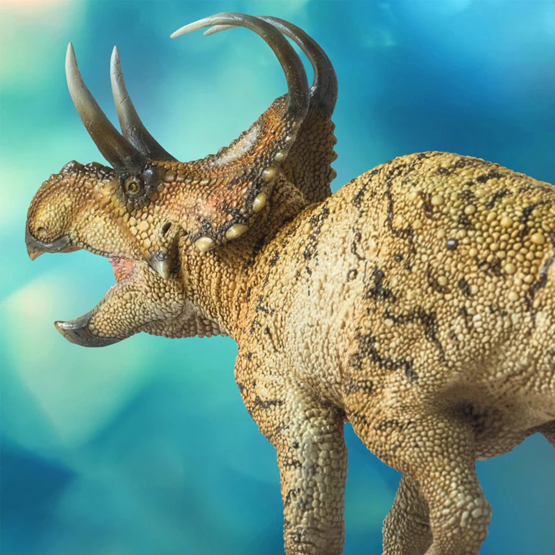 

Bending Sword Horn Dragon Perez Dinosaur King Growth Companion Model 41 Handmade Toy Desktop Ornament Collectibles Holiday Gifts