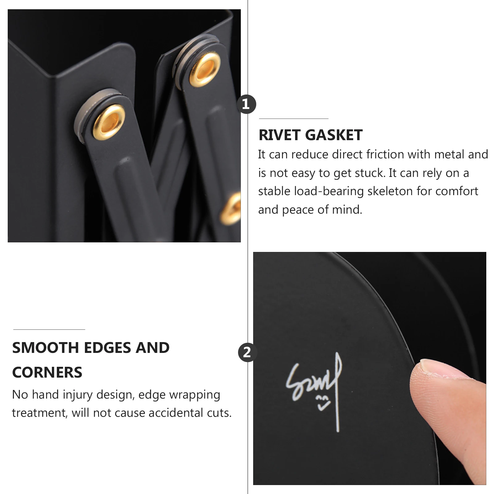 

Retractable Book Clip Desk Organizer Case Books Holder Bookshelf End Display Large Desktop Folding Office