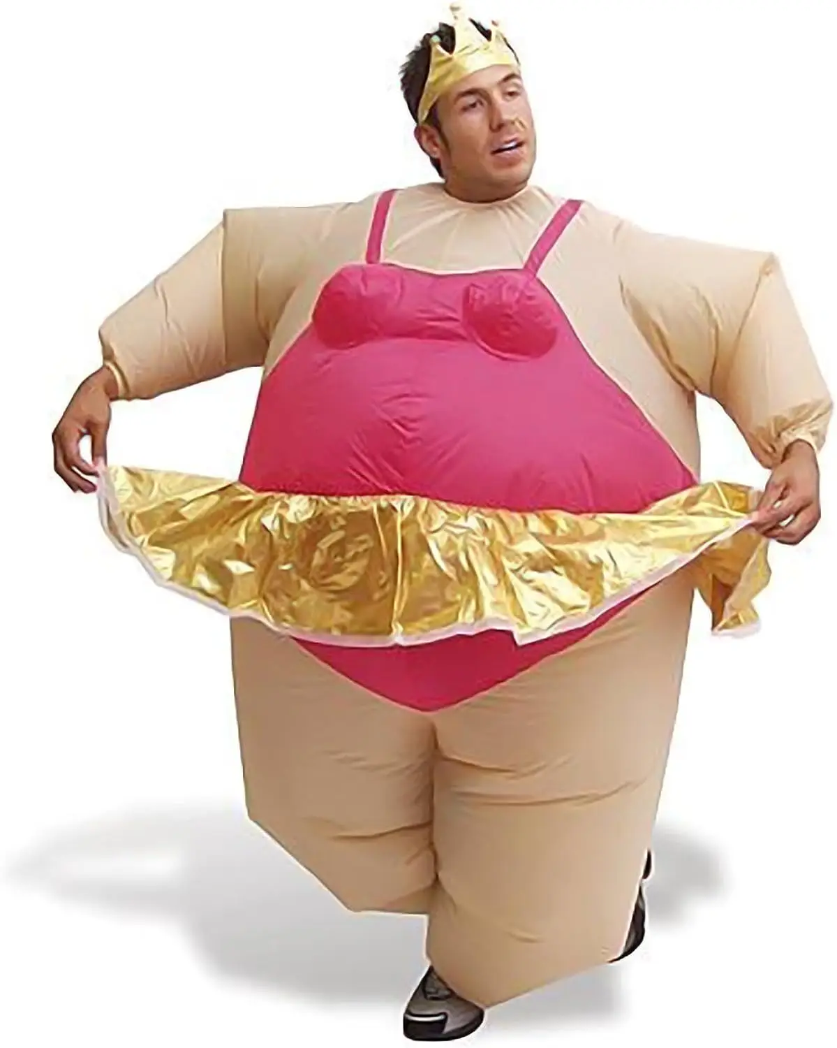 

Inflatable Ballerina Fat Suit Fancy Dress Costume Suit Outfit