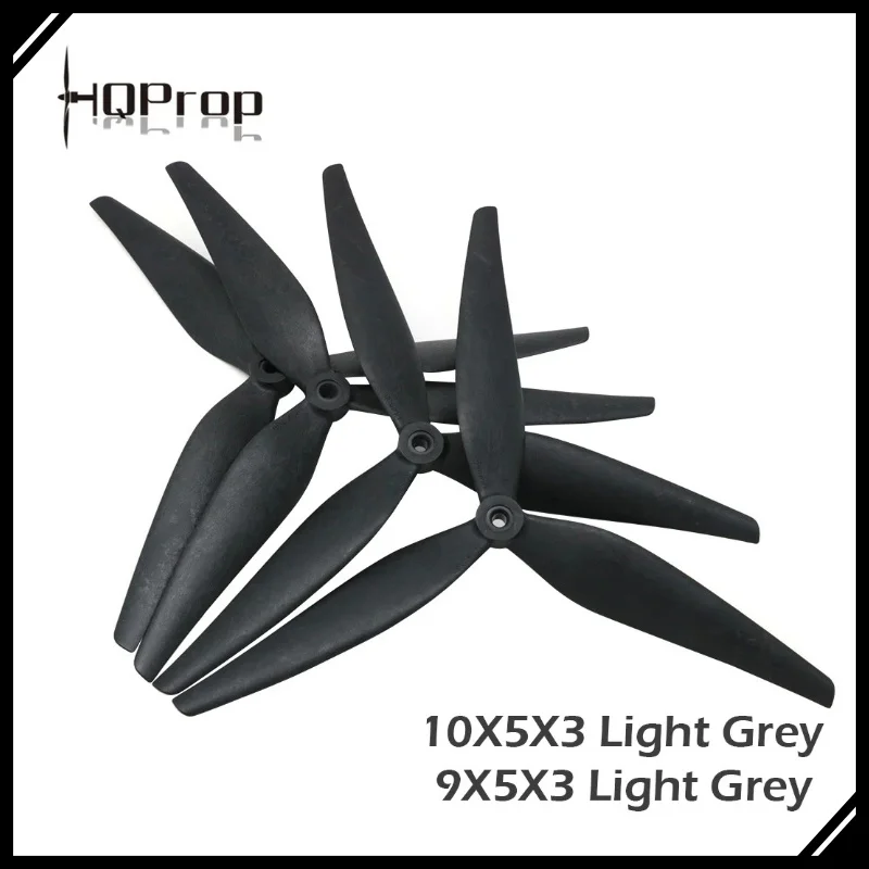 

HQProp 9050 1050 Carbon Fiber Nylon Tri-Blade Propeller 1 Pair for FPV Racing Drone Multi Rotor Aircraft High Flight Accessories