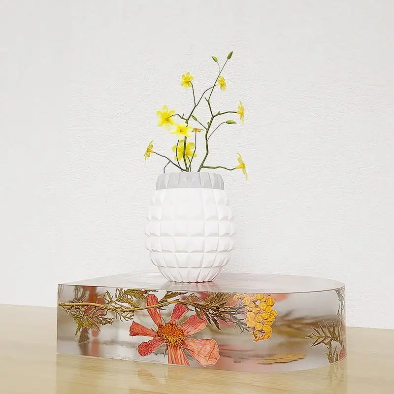 R3MC Oversized Animal Plant House Mold for Preserving Flowers Desktop Decor