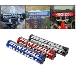 25cm Renthal Pro Taper Handlebar Pads Motorcycle Round Crossbar Foam Chest Pad For KTM Honda Yamaha Kawasaki Suzuki ATV Universa