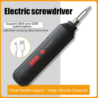 Electric Screwdriver Battery Rechargeable Cordless Screwdriver Powerful Impact Wireless Screwdriver Drill Electric Screw Driver