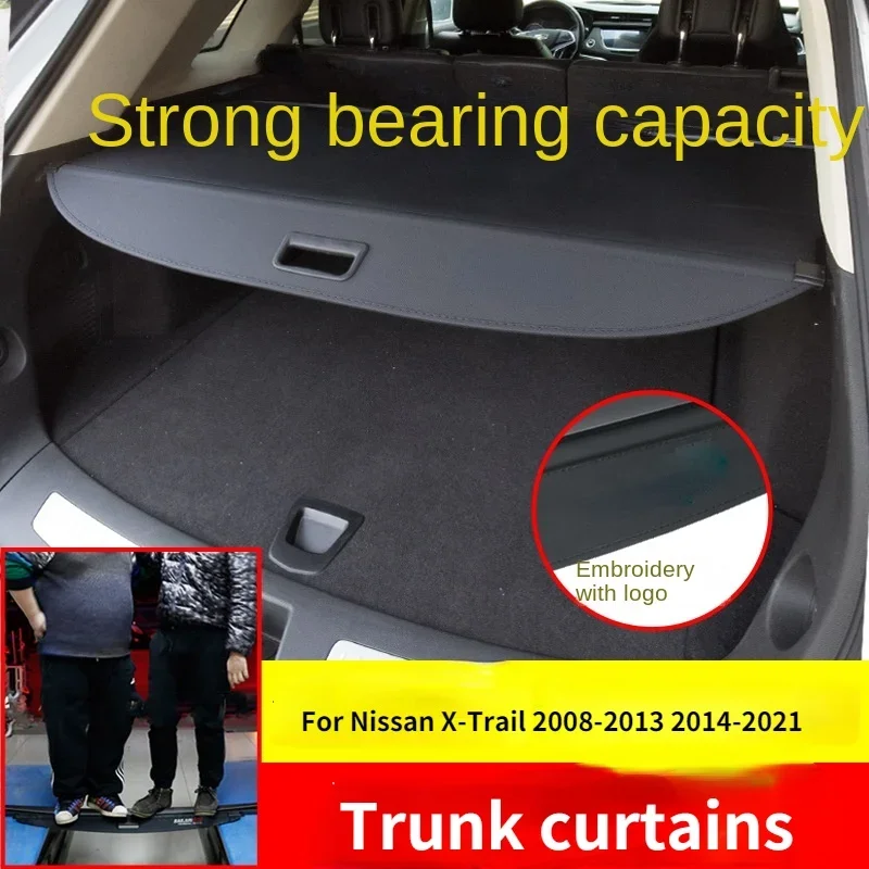 For Nissan X-Trail T31 2008-2013 T32 2014-2023 Trunk Curtains Trunk Curtains Interior Accessories Partition Baffles Rear Racks