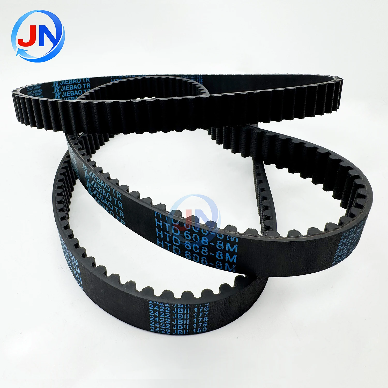 HTD 8M Timing Belt Length 656 664 672 680 688 696 704 712 720 728mm Width 15/20/50mm HTD8M Rubber Drive Machine Transmission CNC
