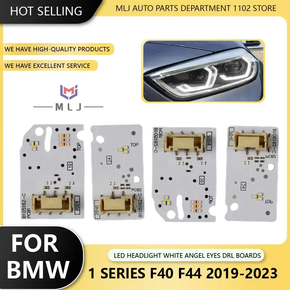 

New63119448116 63119448115White Angel Eye DRL For2019-2023 BMW 1/2 Series F40 118i F44 228IX M235IX LED Headllight Daytime Light